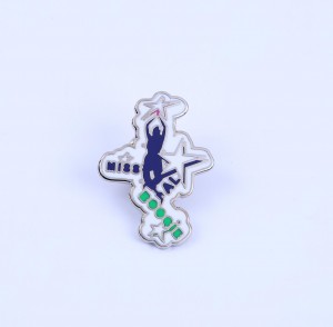 Anime Cartoon Cute Beautiful Girl Enamel Badge Brooch Women Gift Custom Hard Enamel Lapel pins