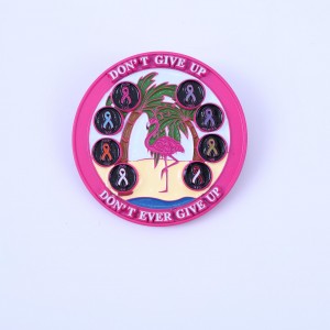 American retro metal double-sided coin custom