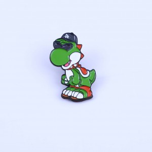 Manufacturer custom design backing card logo maker cute anime animal badge custom metal soft hard enamel lapel pins