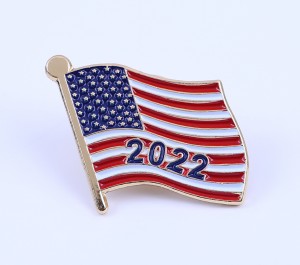 Custom Pin American Canadian Suit Metal Hat Saudi World National Hand Soft Magnetic Country Iran Enamel Flag Badge Lapel Pin